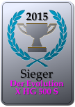 2015  Sieger  Der Evolution X HG 500 S